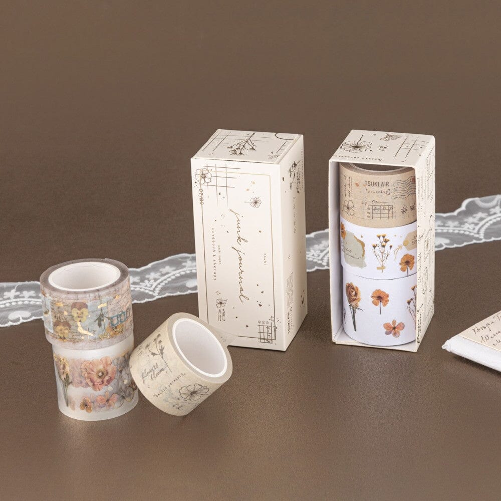Tsuki ‘Junk Journal’ Washi Tape Set ☾