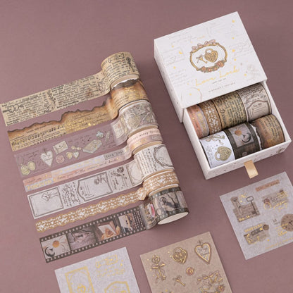 Tsuki ‘Love Lock’ Washi Tape Set ☾