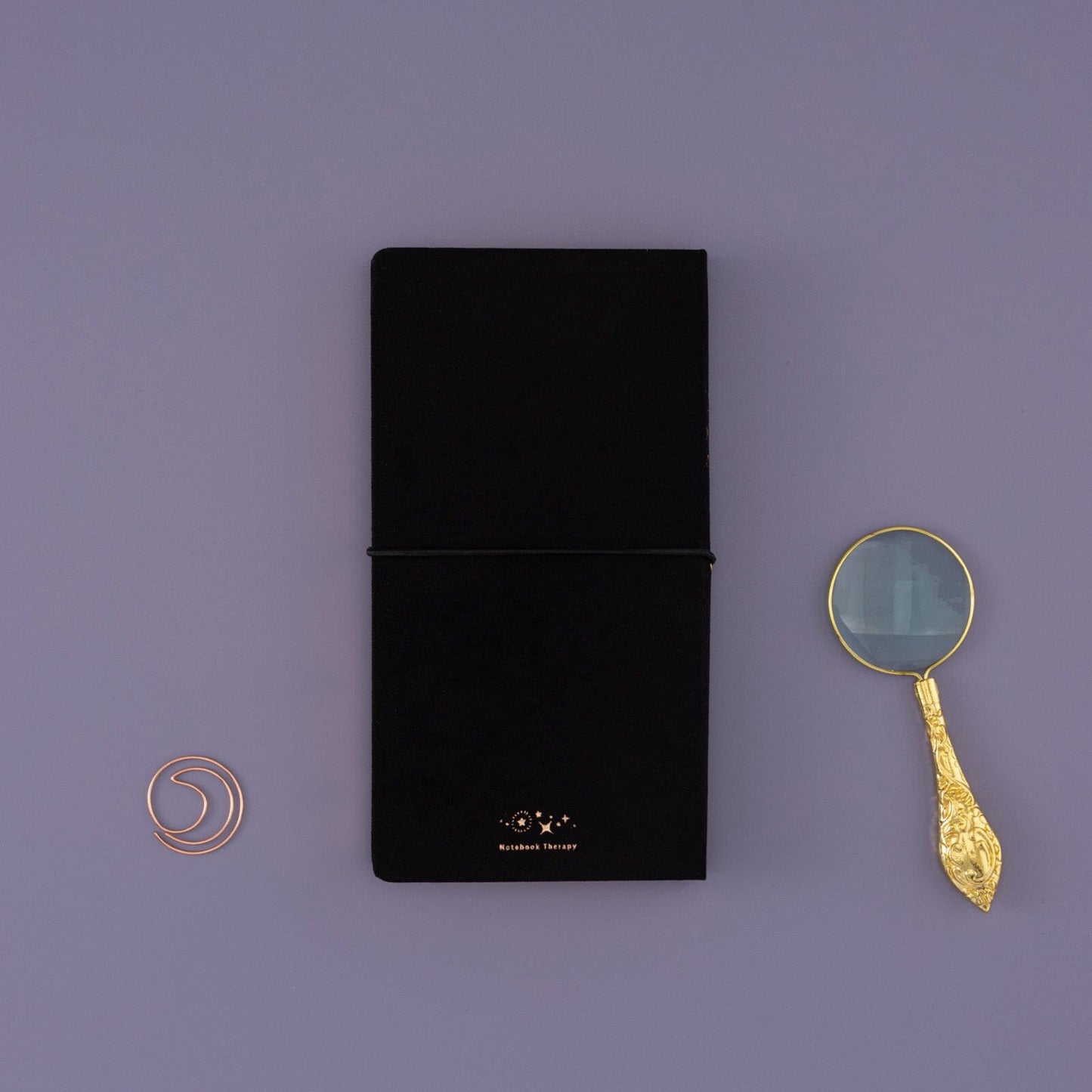 Tsuki ‘Moonlit Whisper’ Limited Edition Luxury Travel Notebook  ☾