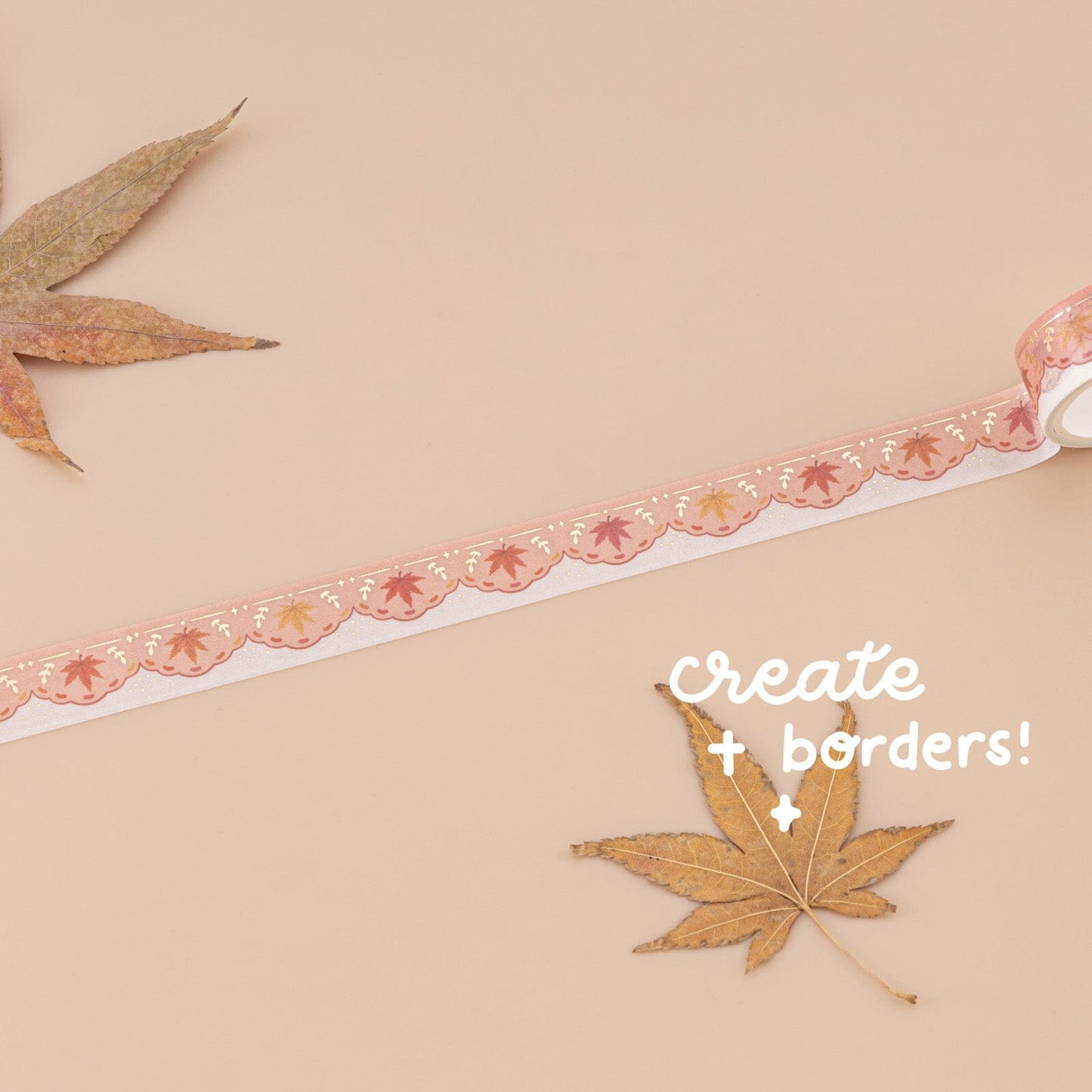 Tsuki ‘Maple Journey’ Washi Tape Set ☾