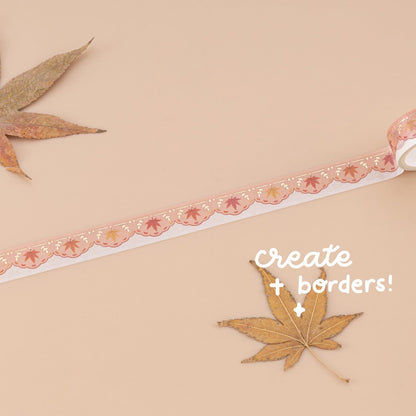 Tsuki ‘Maple Journey’ Washi Tape Set ☾