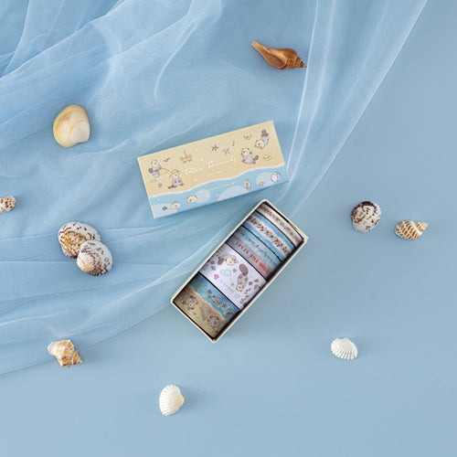 Tsuki ‘Otter Friends’ Washi Tape Set ☾