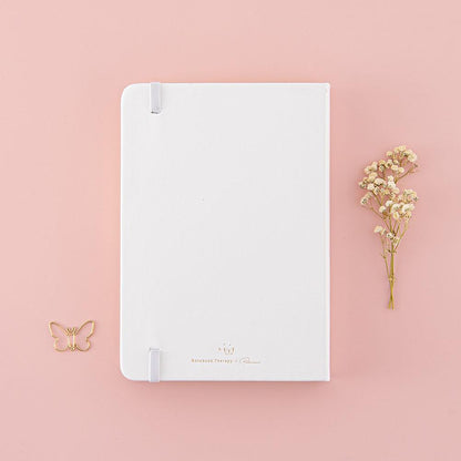 Tsuki Cloud White ‘Flutter + Dream’ Limited Edition Bullet Journal by Notebook Therapy x Pelinkan ☾
