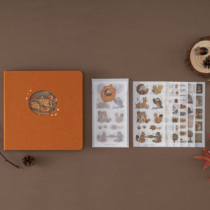 Tsuki Four Seasons: Autumn Collector’s Edition 2025 Square Bullet Journal ☾