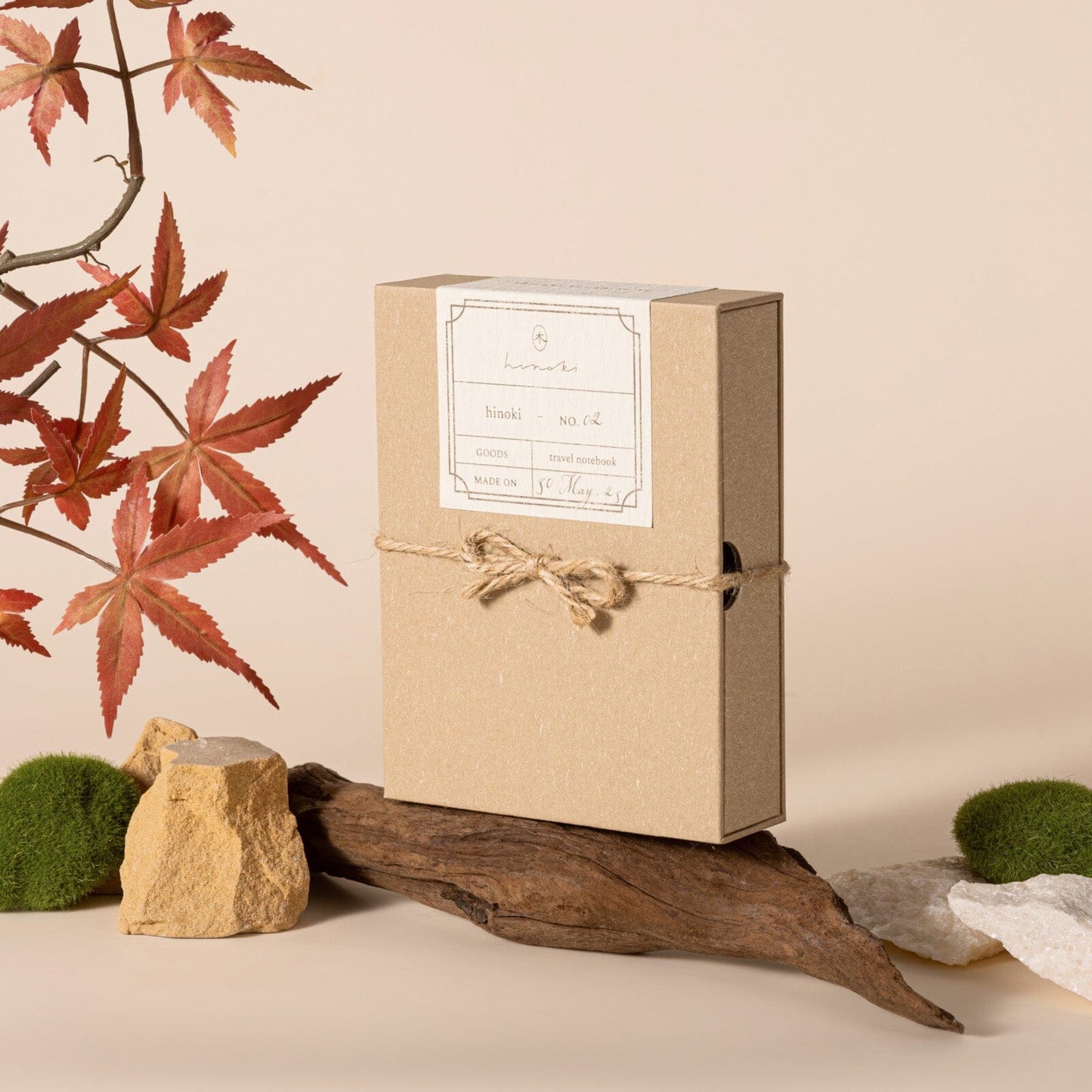 Hinoki - No.02 Passport Size Travel Notebook