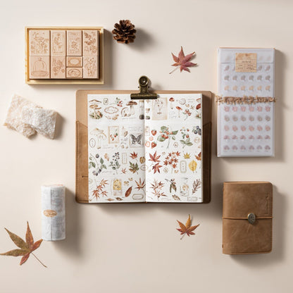 Hinoki - ‘Into the Fall’ Decorative PET Tape Set