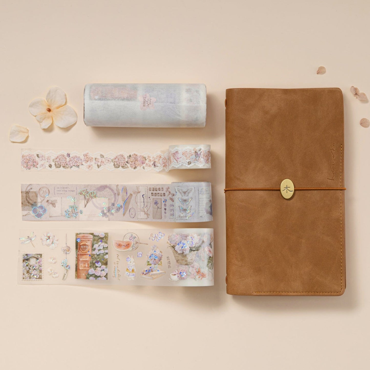 Hinoki - ‘Into the Summer’ PET Decorative Tape Set