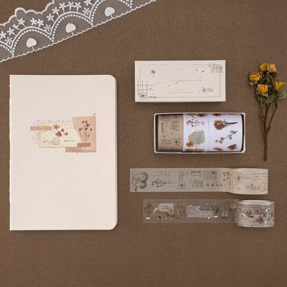 Tsuki ‘Junk Journal’ Washi Tape Set ☾