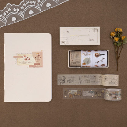 Tsuki ‘Junk Journal’ Washi Tape Set ☾