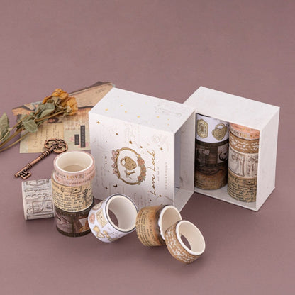 Tsuki ‘Love Lock’ Washi Tape Set ☾