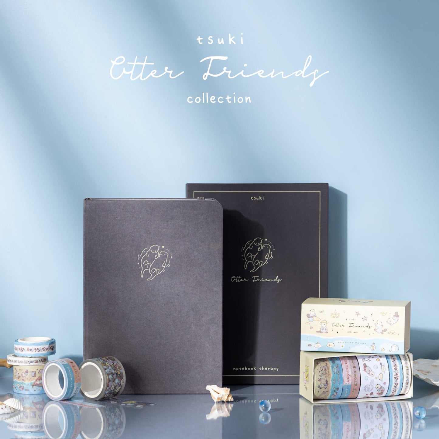 Tsuki ‘Otter Friends’ Limited Edition Bullet Journal ☾