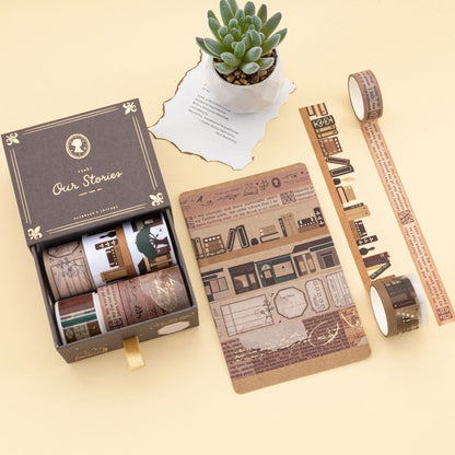 Tsuki ‘Our Stories’ Washi Tape Set ☾