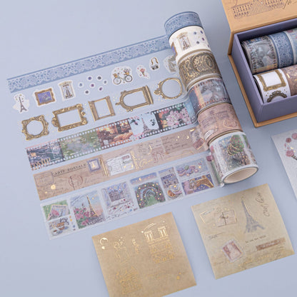 Tsuki ‘Journée à Paris’ Washi Tape Set ☾