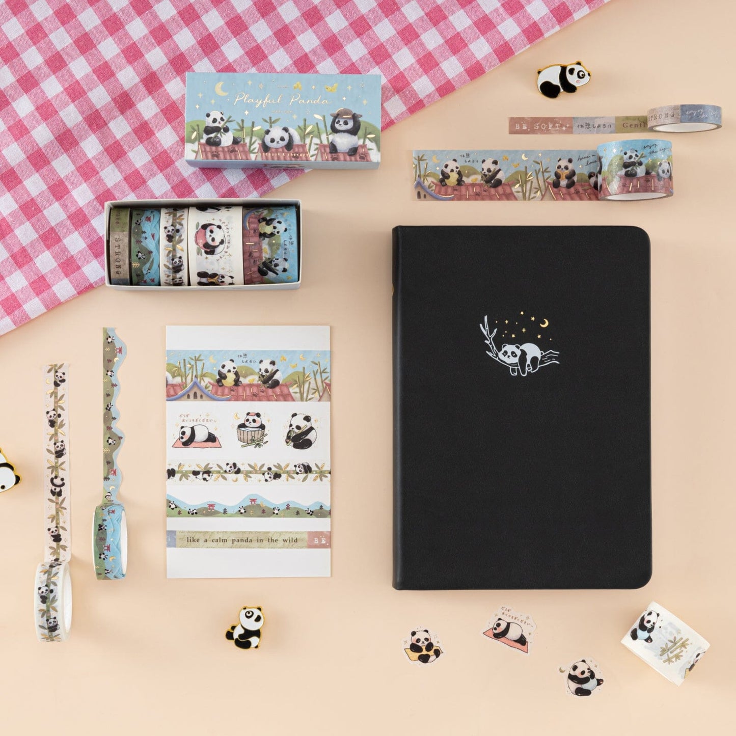 Tsuki ‘Playful Panda’ Limited Edition A5 Bullet Journal ☾