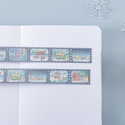 Tsuki ‘Winter Journey’ Washi Tape Set ☾