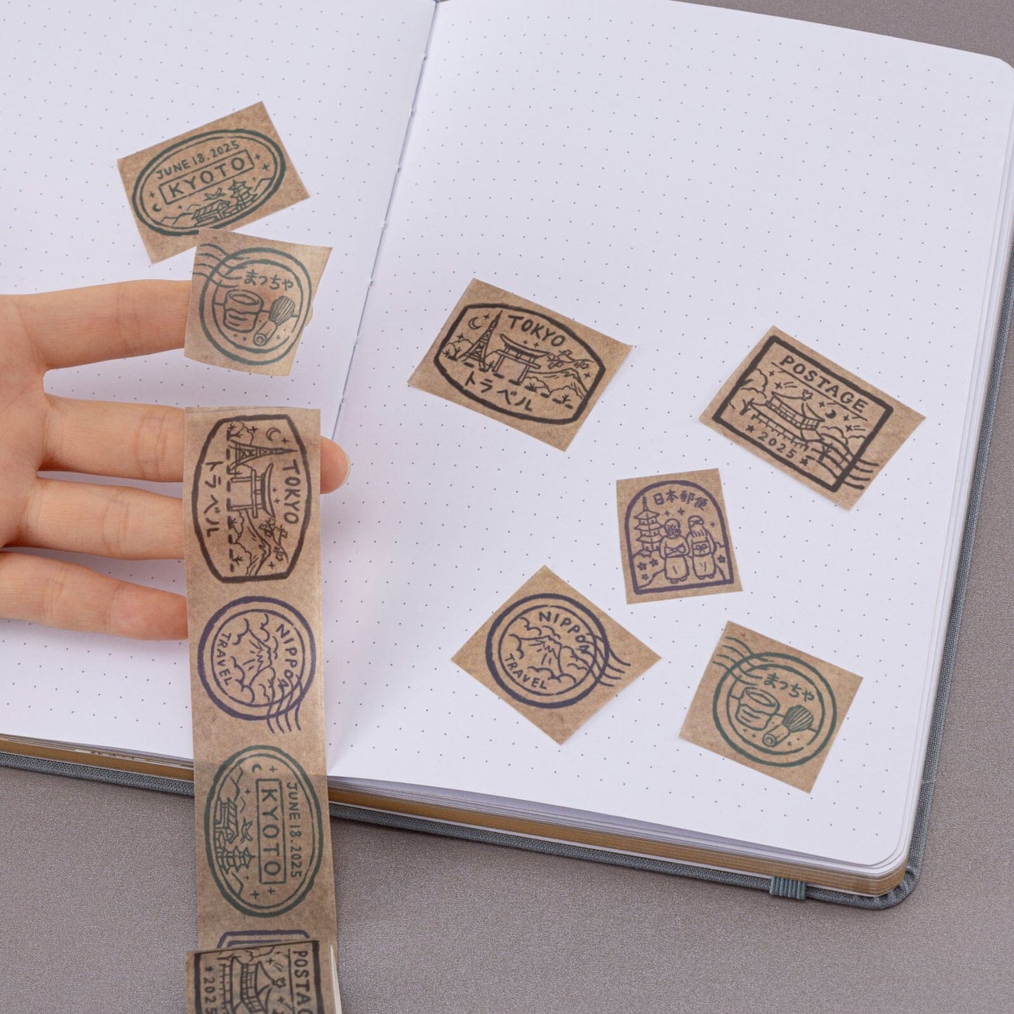 Tsuki ‘Journey in Japan’ Washi Tape Set ☾