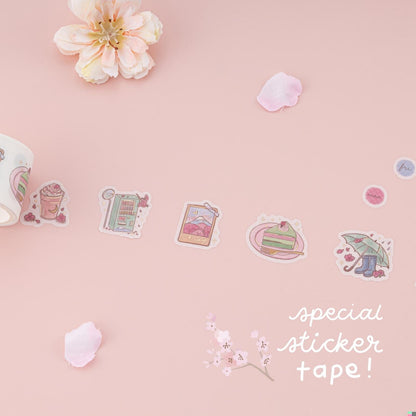 Tsuki ‘Sakura Days’ Washi Tape Set ☾
