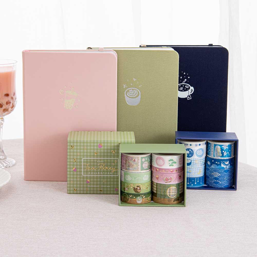 Tsuki ‘Matcha Ichigo’ Washi Tape Set ☾