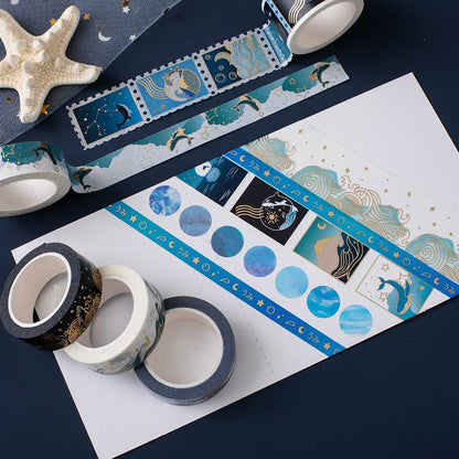 Tsuki 'Ocean Edition' Washi Tape Set ☾