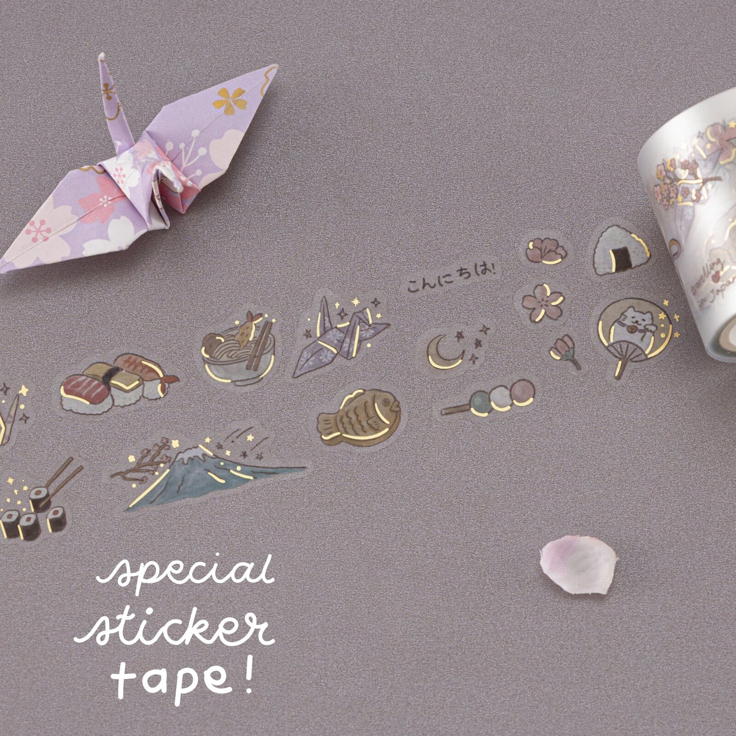 Tsuki ‘Journey in Japan’ Washi Tape Set ☾