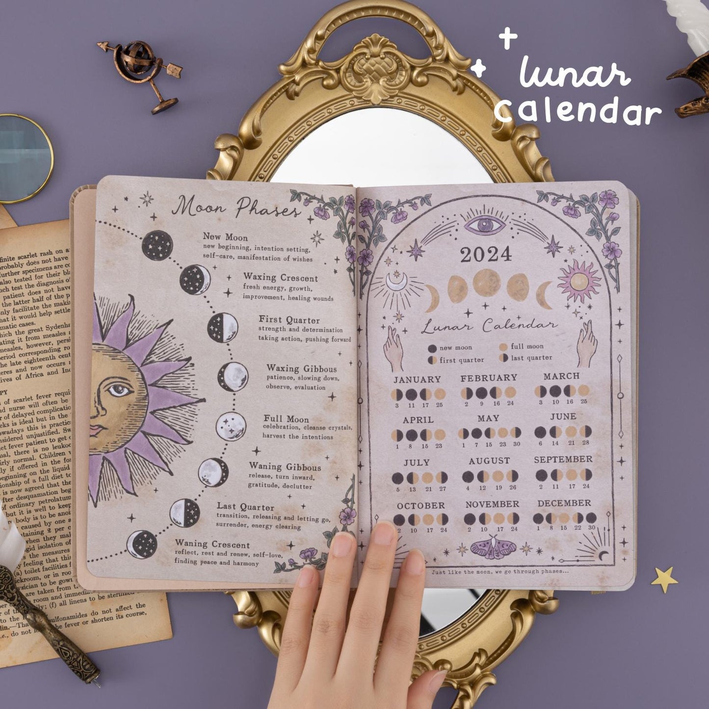 Tsuki ‘La Soleil’ Collector's Edition Moon Planner Bullet Journal ☾