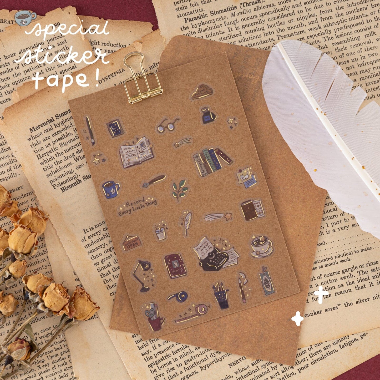 Tsuki ‘Tsuki Studio’ Washi Tape Set ☾