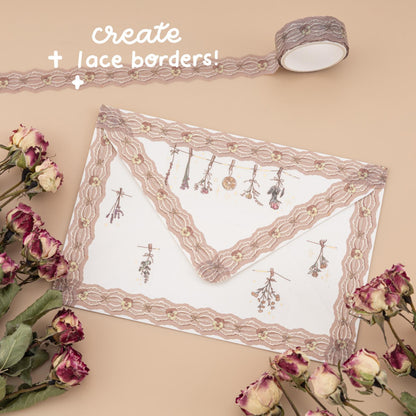 Tsuki ‘Dried Flowers’ Washi Tape Set ☾