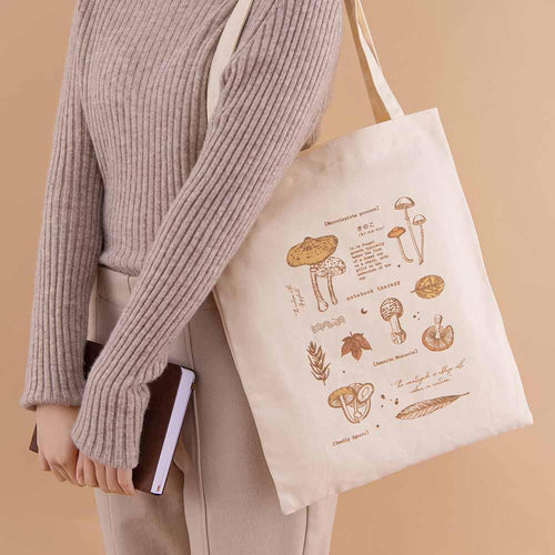 Tsuki ‘Vintage Kinoko’ Tote Bag ☾