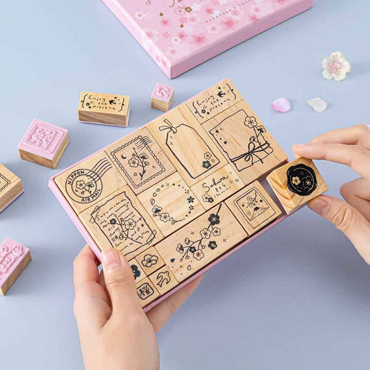 Tsuki ‘Sakura Journey’ Bullet Journal Stamp Set ☾