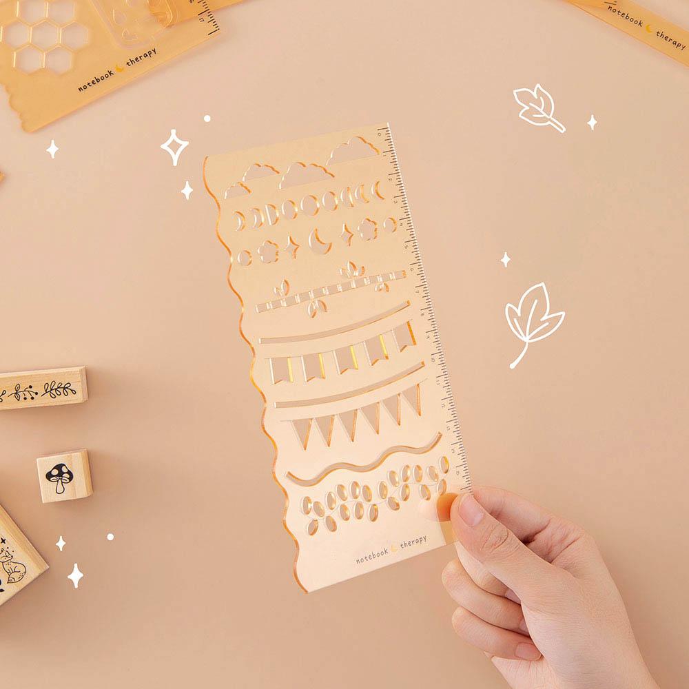 Tsuki Bullet Journal Stencil Set ☾