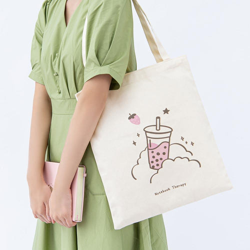 Tsuki ‘Ichigo’ Boba Tote Bag ☾