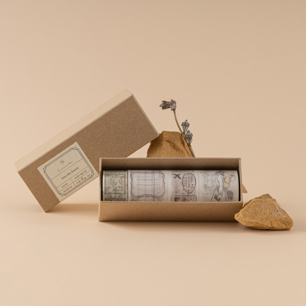 Hinoki - ‘Into the Forest’ PET + Washi Tape Set