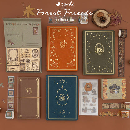 Tsuki ‘Forest Friends’ Washi Tape Set ☾