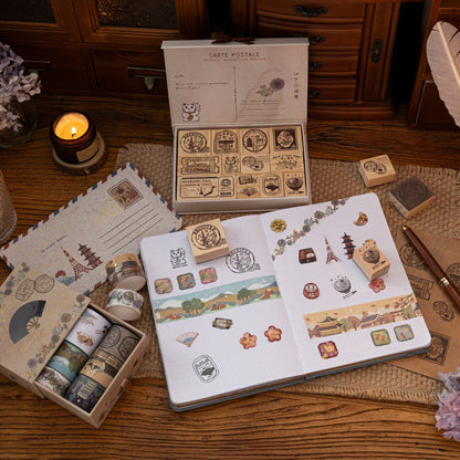 Tsuki ‘Journey in Japan’ Washi Tape Set ☾