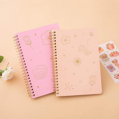 Tsuki 'Floral' Limited Edition Ring Bound Bullet Journal ☾