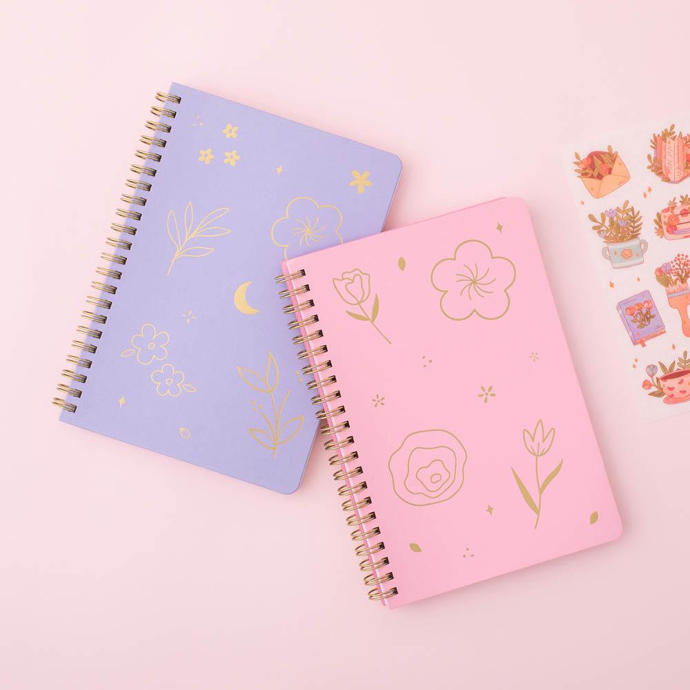 Tsuki 'Floral' Limited Edition Ring Bound Bullet Journal ☾