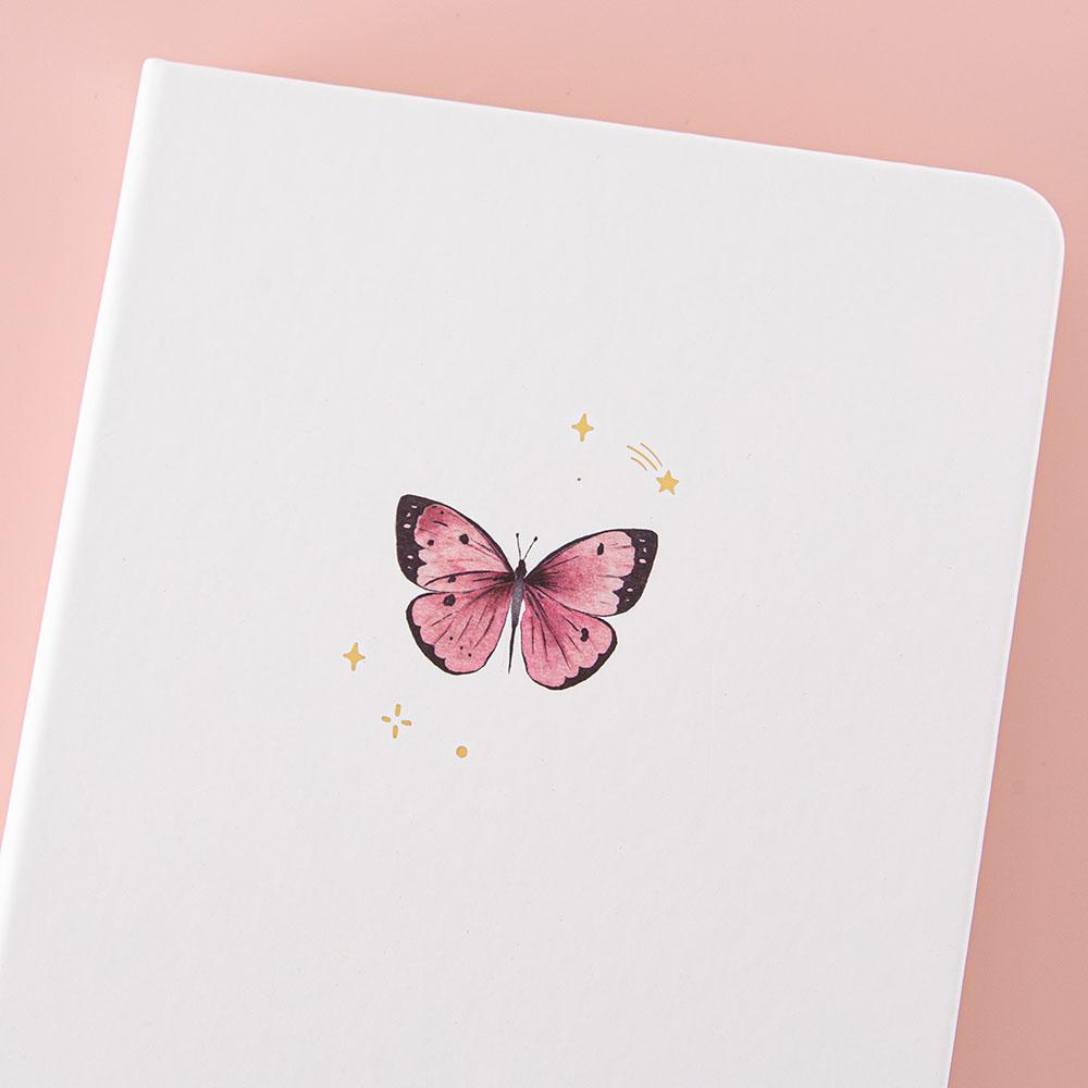 Tsuki Cloud White ‘Flutter + Dream’ Limited Edition Bullet Journal by Notebook Therapy x Pelinkan ☾