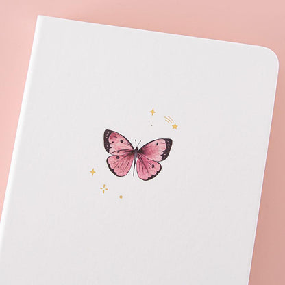 Tsuki Cloud White ‘Flutter + Dream’ Limited Edition Bullet Journal by Notebook Therapy x Pelinkan ☾
