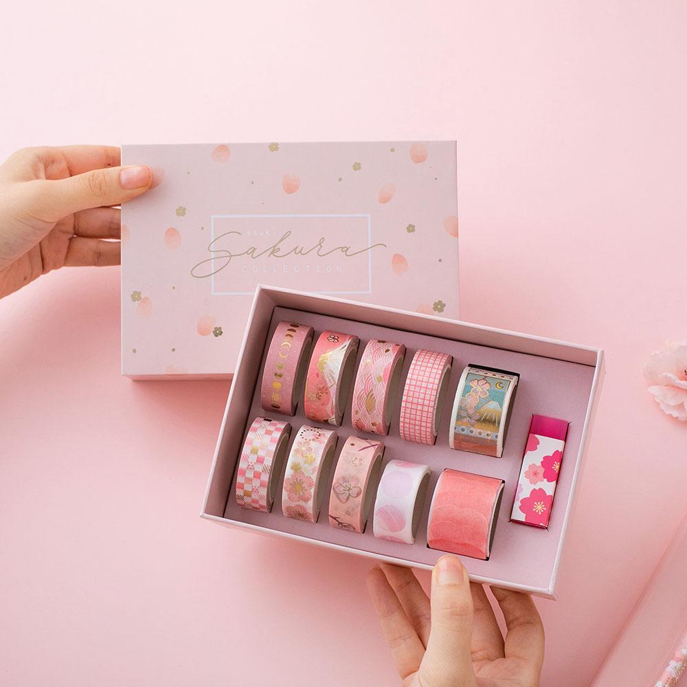 Tsuki 'Sakura Edition' Washi Tape Set ☾