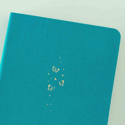 Tsuki Teal Sky ‘Flutter + Dream’ Limited Edition Bullet Journal by Notebook Therapy x Pelinkan ☾