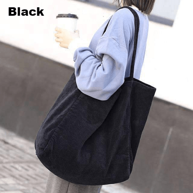 Large Cord Eco Tote Bag