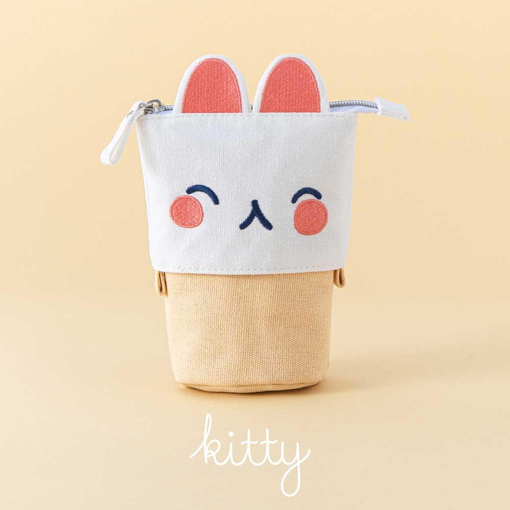 Tsuki ‘Four Seasons’ Embroidered Pop-Up Pencil Case ☾ @milkkoyo x NotebookTherapy