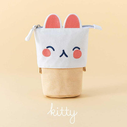 Tsuki ‘Four Seasons’ Embroidered Pop-Up Pencil Case ☾ @milkkoyo x NotebookTherapy