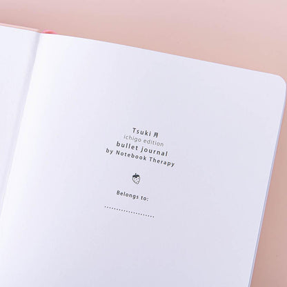 Tsuki ‘Ichigo’ Limited Edition Boba Bullet Journal ☾
