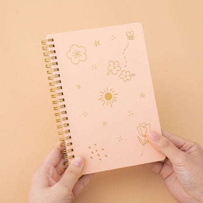 Tsuki 'Floral' Limited Edition Ring Bound Bullet Journal ☾