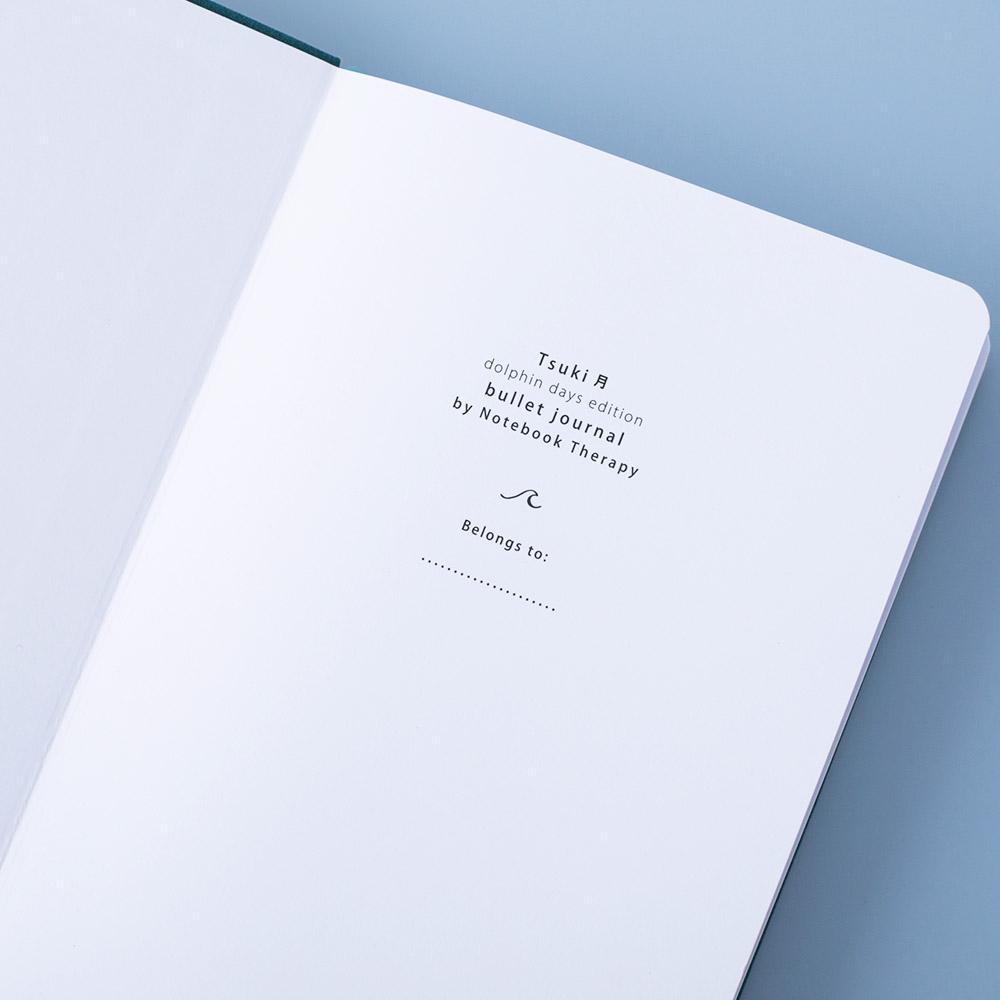 Tsuki 'Dolphin Days' Limited Edition Bullet Journal ☾