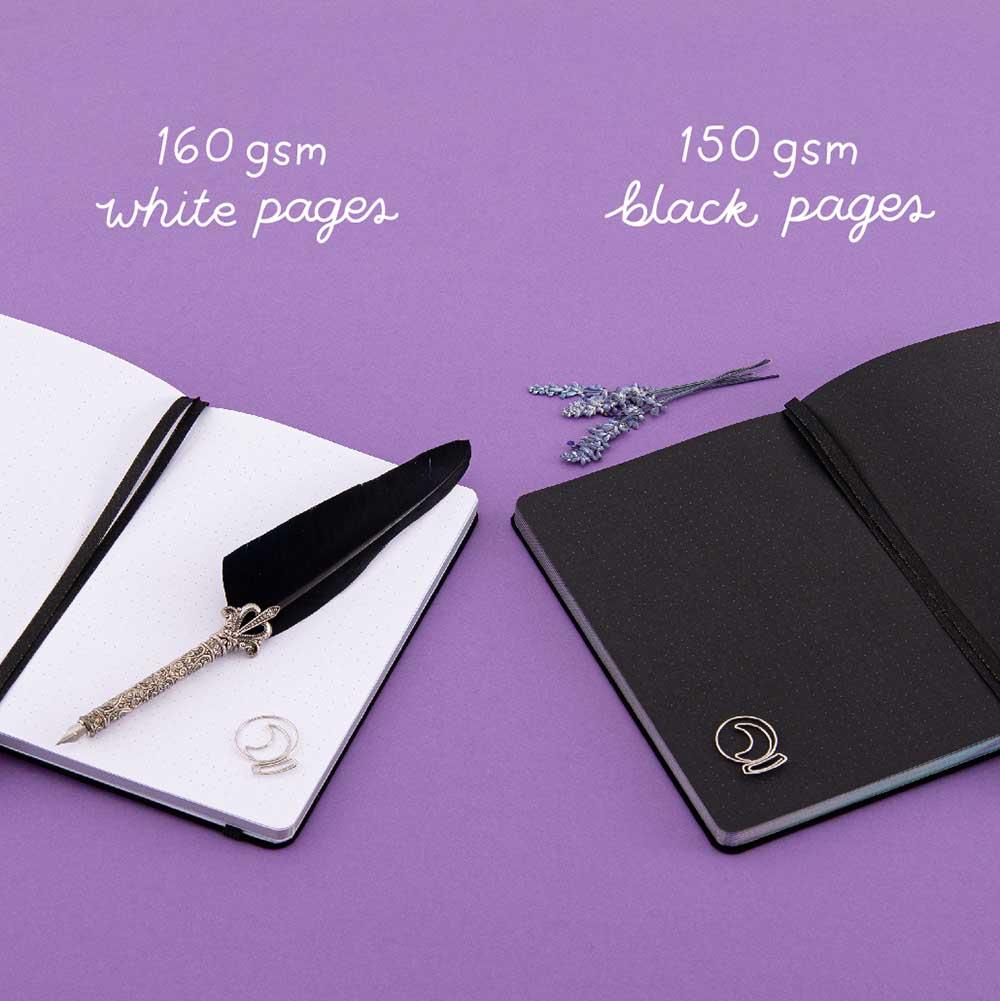 Tsuki ‘Moonlit Spell’ Limited Edition Holographic Bullet Journal ☾