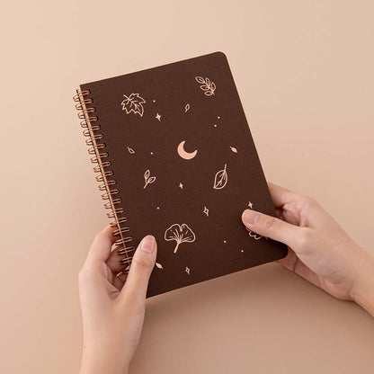 Tsuki ‘Maple Dreams’ Kraft Paper Ringbound Bullet Journal ☾