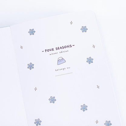 Tsuki ‘Four Seasons: Winter Edition’ Bullet Journal ☾ @milkkoyo x NotebookTherapy