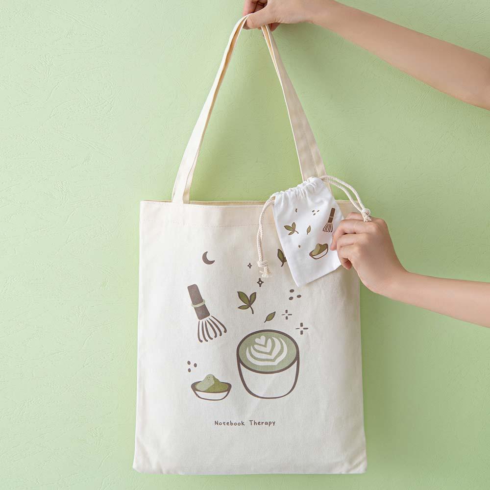 Tsuki ‘Matcha Matcha’ Tote Bag ☾